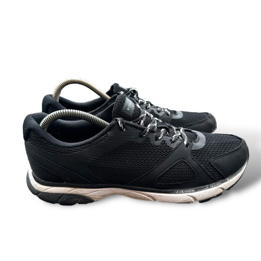 Vionic N8917* Womens Black MeshFabric Tokyo Sneakers Size 9.5 Shoes See Photos